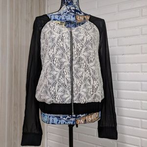 Zip up fashion jacket
